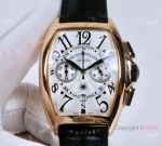 Franck Muller Mariner Rose Gold White Chronograph Dial Watch Buy Replica